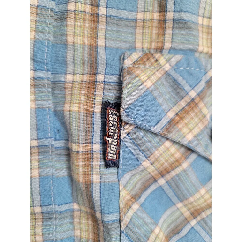 Escorpion Kids Pearl Snap Western Shirt quarter Sleeve  Size 12 Unisex